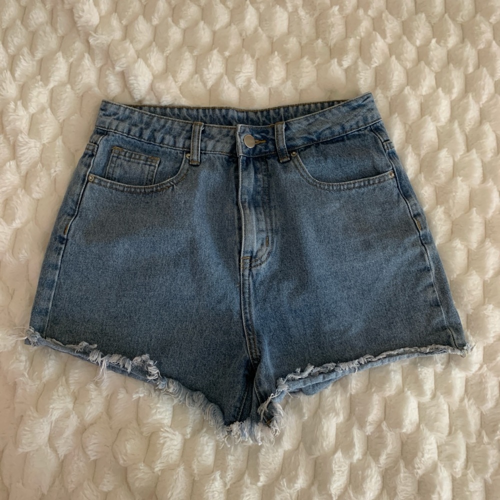 Denim High-Waisted Women Shorts